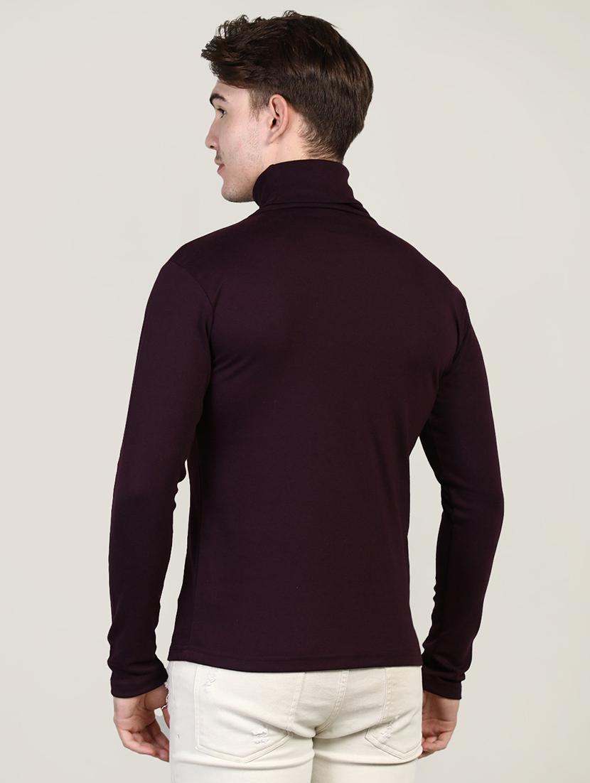men long sleeve plain t-shirt - 21498440 - Standard Image - 2
