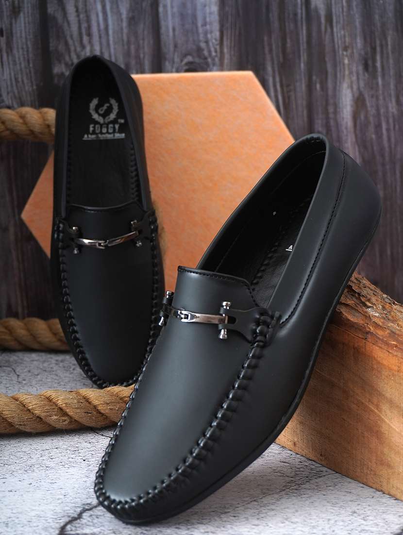 men slip on horsebit loafers
