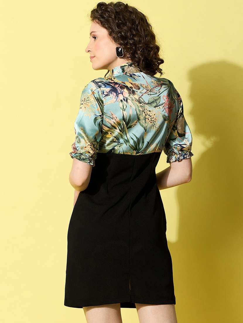 women green satin bodycon dress - 21499287 -  Standard Image - 2