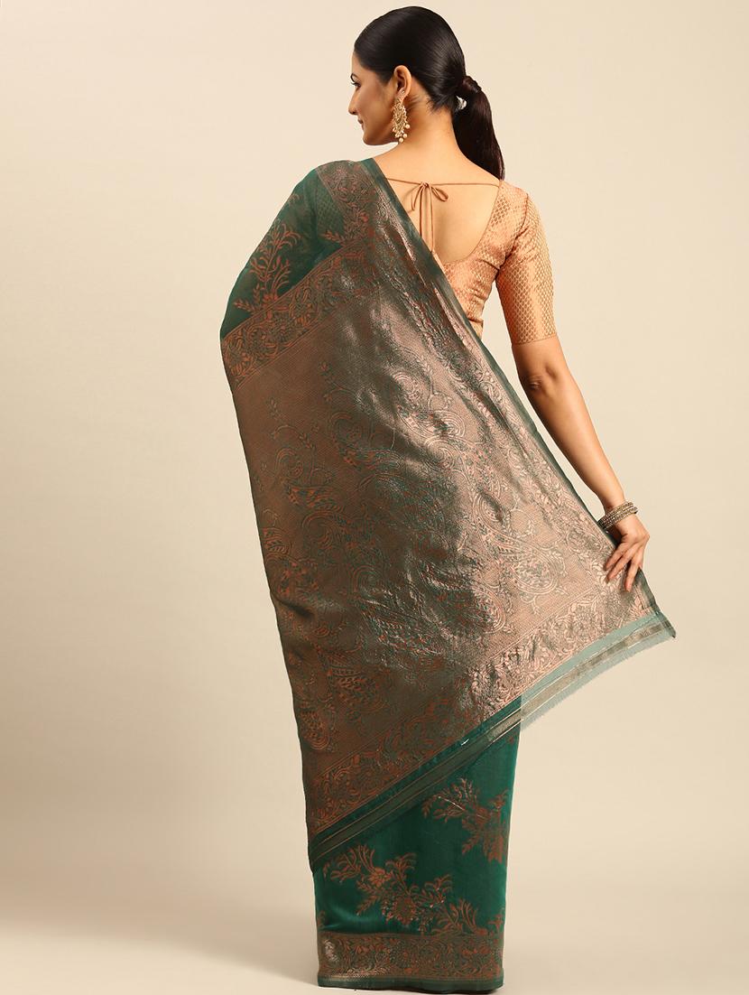 women self design banarasi saree with blouse - 21499984 - Standard Image - 2