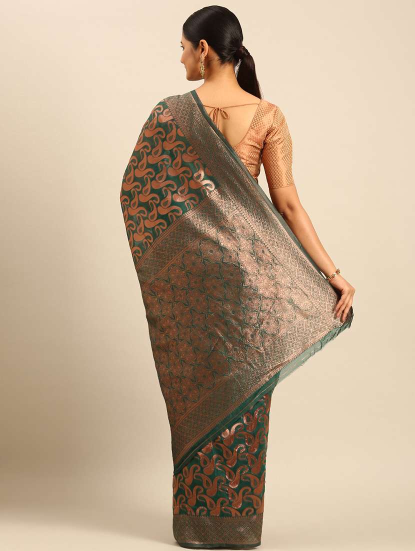 women self design banarasi saree with blouse - 21500014 - Standard Image - 2