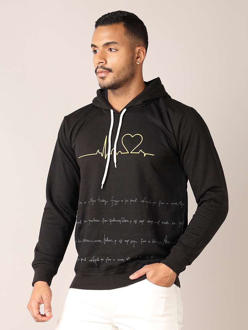 men front print long sleeve sweatshirt - 21500933 -  Standard Image - 2