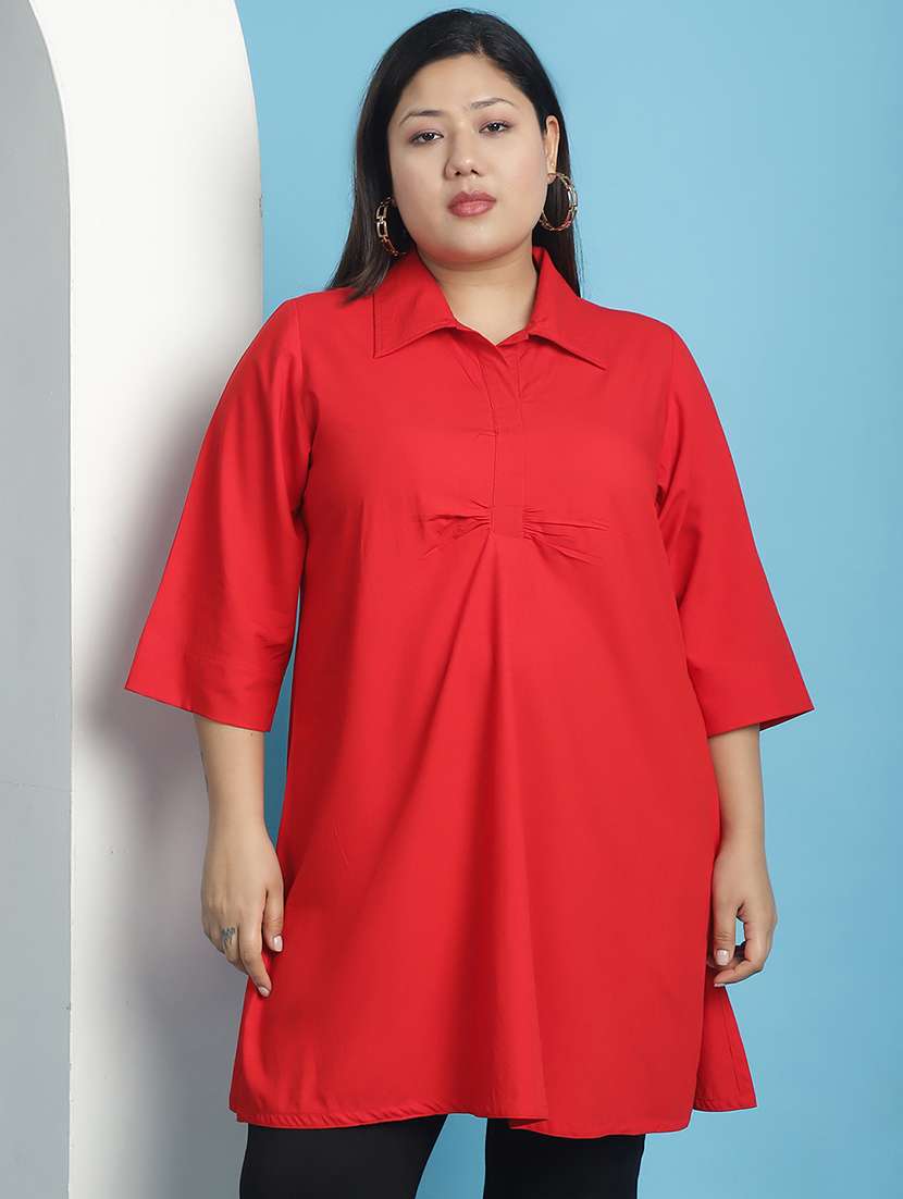 red solid regular top