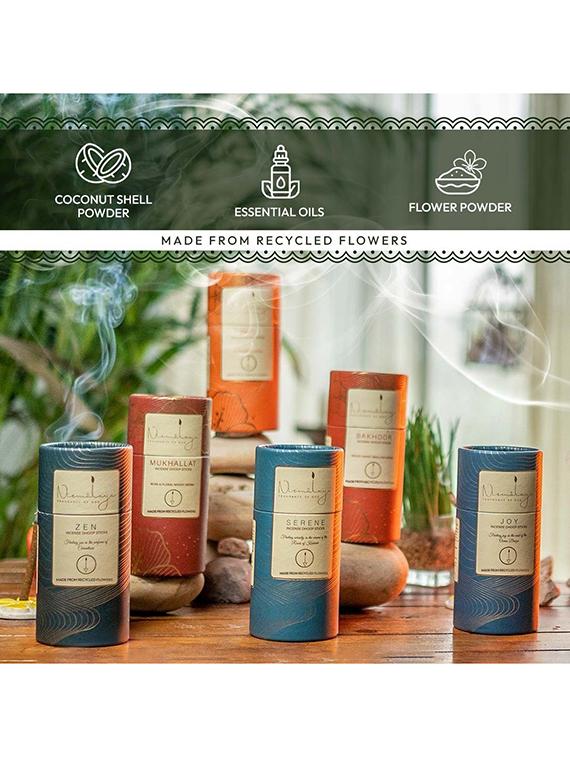 nirmalaya 100% natural mysore sandalwood backflow refill pack incense cones sandal dhoop (pack of 40) - 21501297 - Standard Image - 2