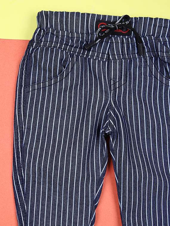 boys stripes printed full length sets - 21501802 -  Standard Image - 2