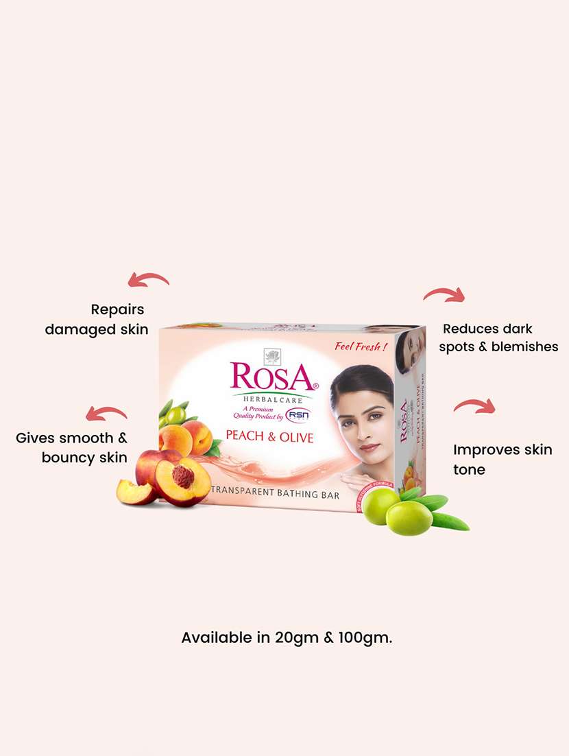 rosa transparent combo pack gel soap (buy 3- get 1 free - 21502375 -  Standard Image - 2