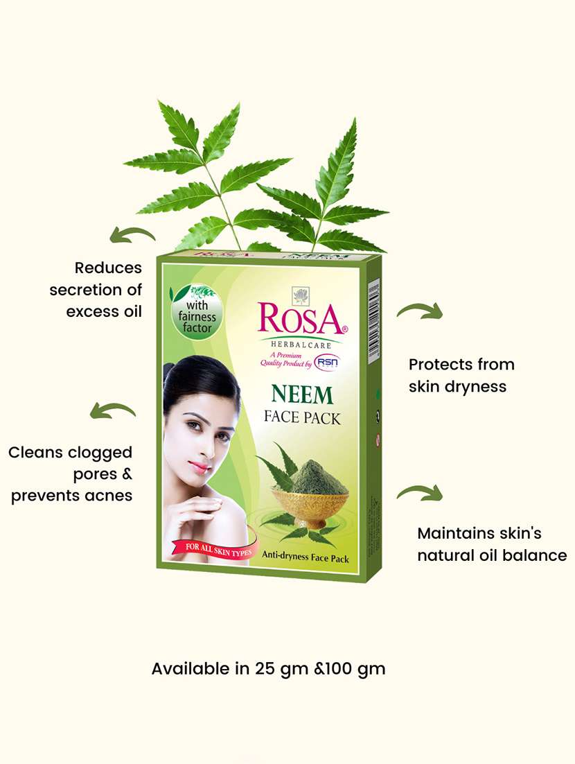 rosa neem face pack with tulsi i remove pimples & black - 21502408 -  Standard Image - 2