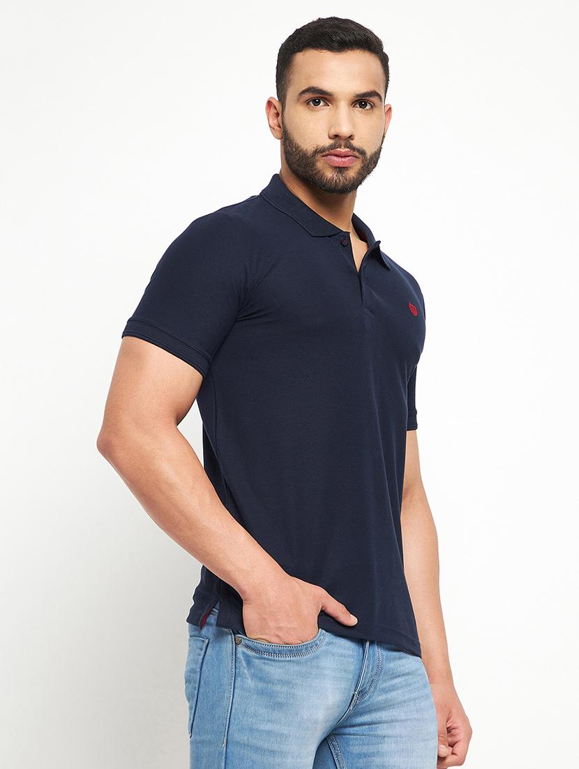 men round neck plain t-shirt - 21502530 - Standard Image - 2