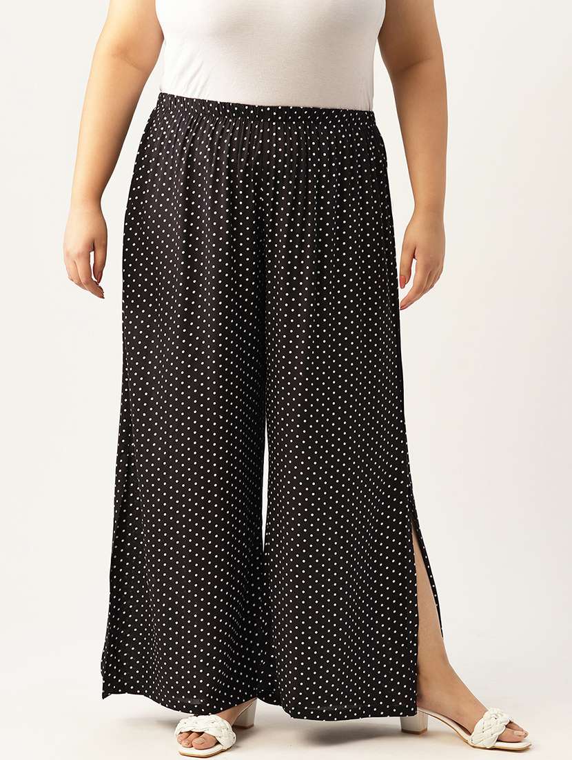 women plus size wide leg trouser - 21502804 - Zoom Image - 0