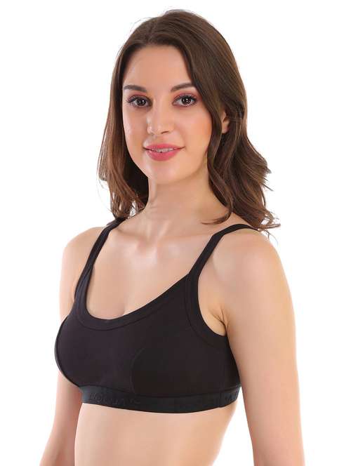 women solid full coverage sports bra - 21502868 -  Standard Image - 0