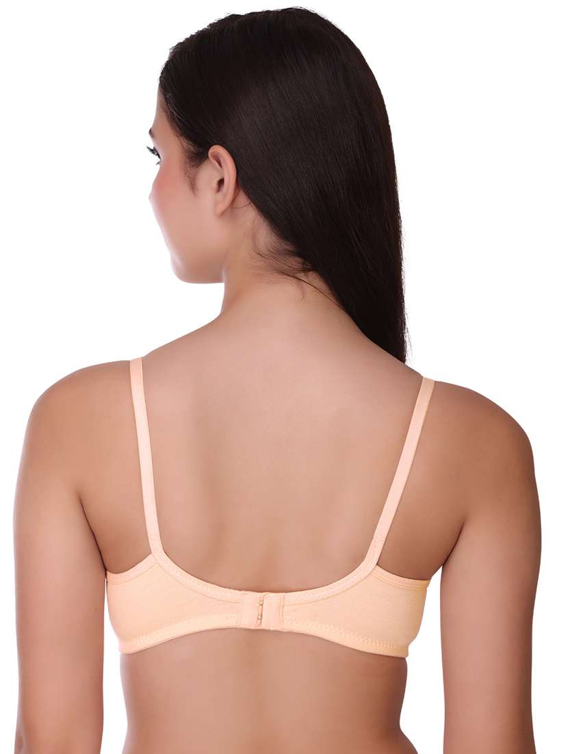 women solid cotton regular bra - 21502901 -  Standard Image - 2