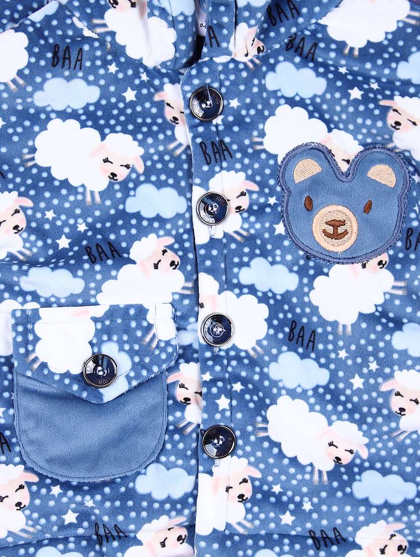 boys printed winterwear full length set - 21503462 -  Standard Image - 2