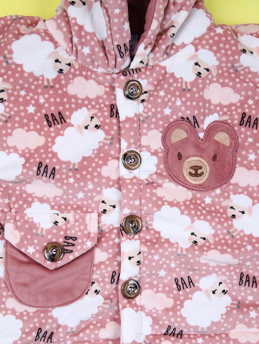 boys printed winterwear full length set - 21503463 -  Standard Image - 2