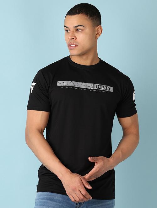 men chest print short sleeve t-shirt - 21503544 -  Standard Image - 0