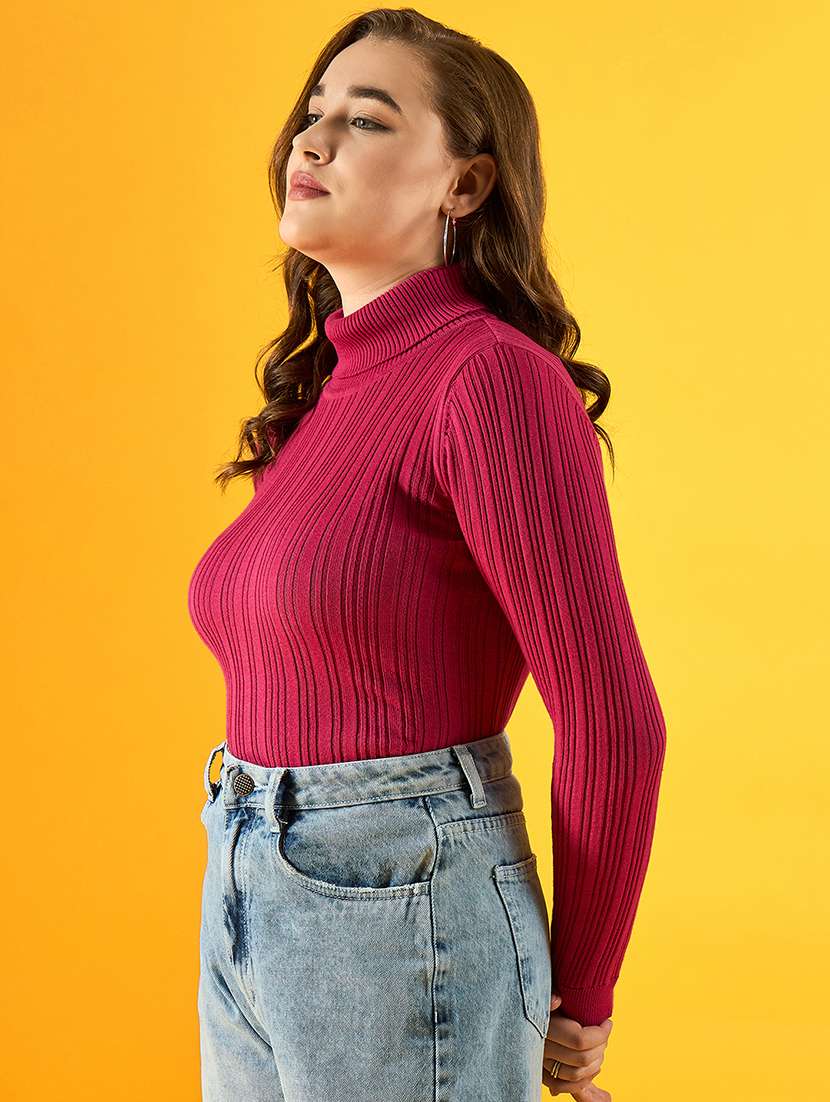 women pink cotton pullover