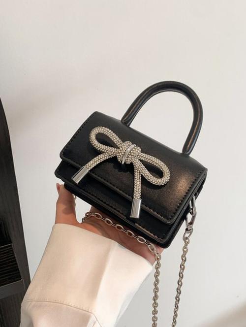 women black pu sling bag - 21503978 -  Standard Image - 0