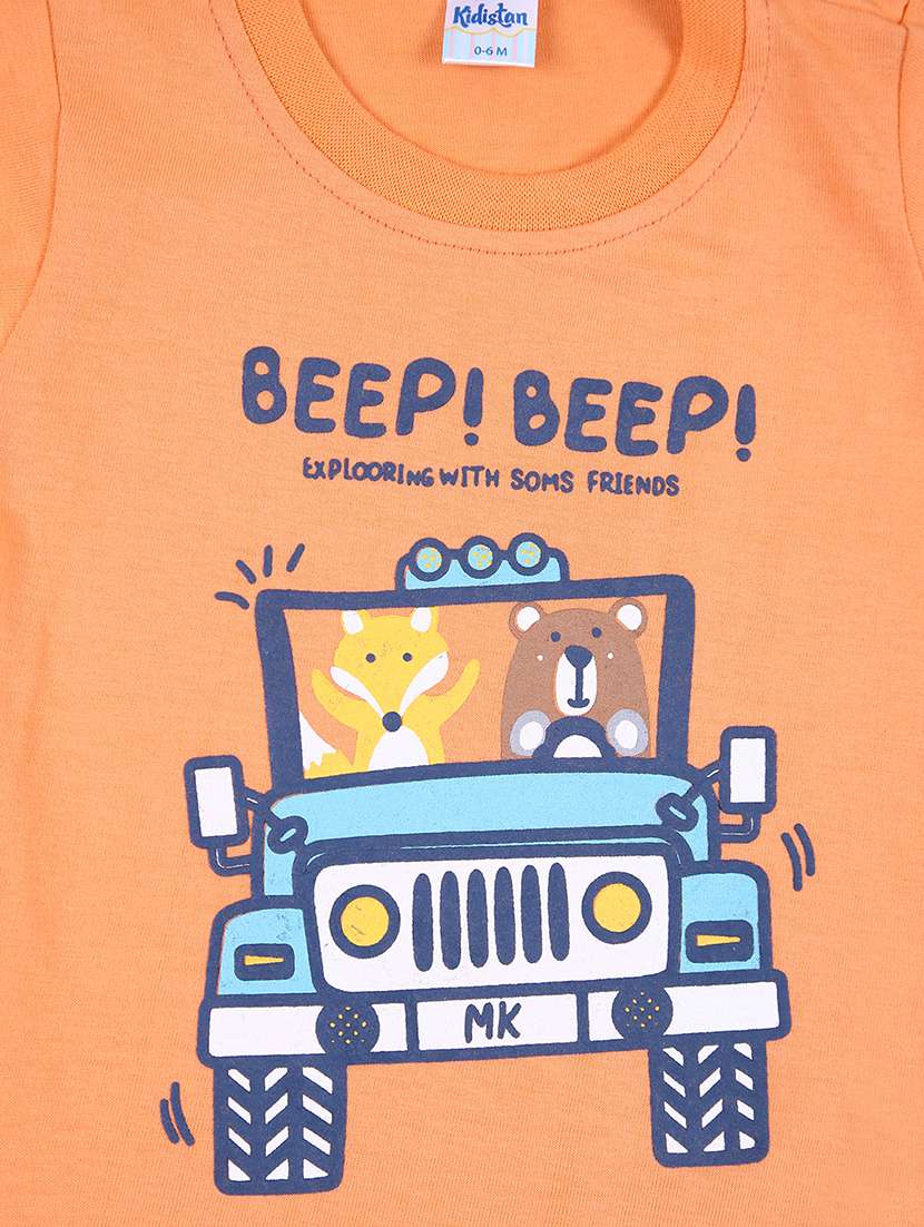 boys printed full length twin sets - 21505613 -  Standard Image - 2