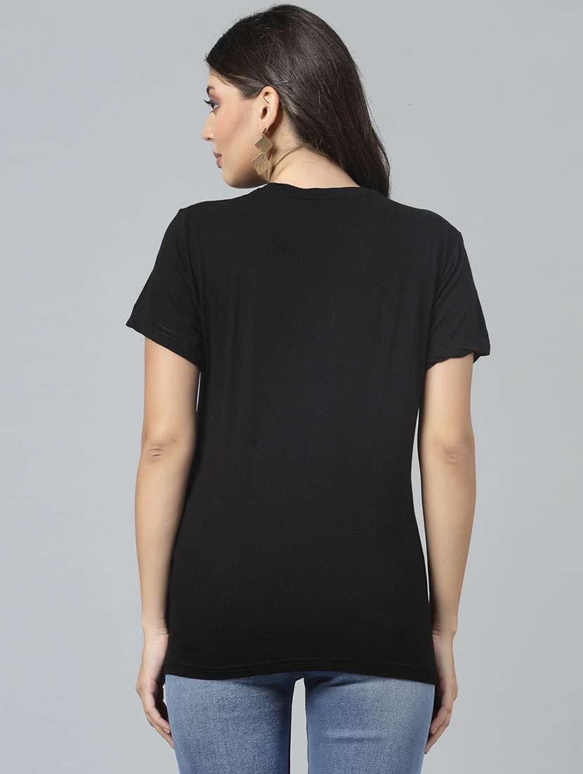 women embellished short sleeves t-shirt - 21505853 - Standard Image - 2