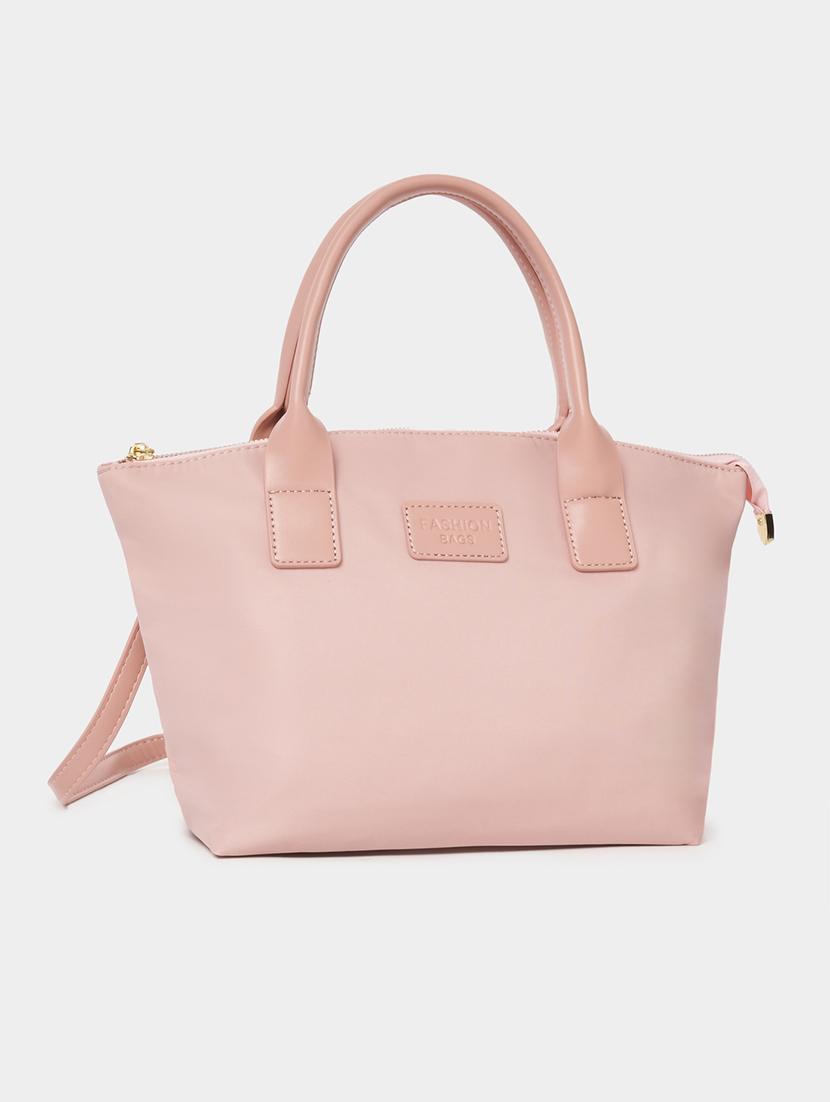 women pink solid handbag - 21505974 - Zoom Image - 0