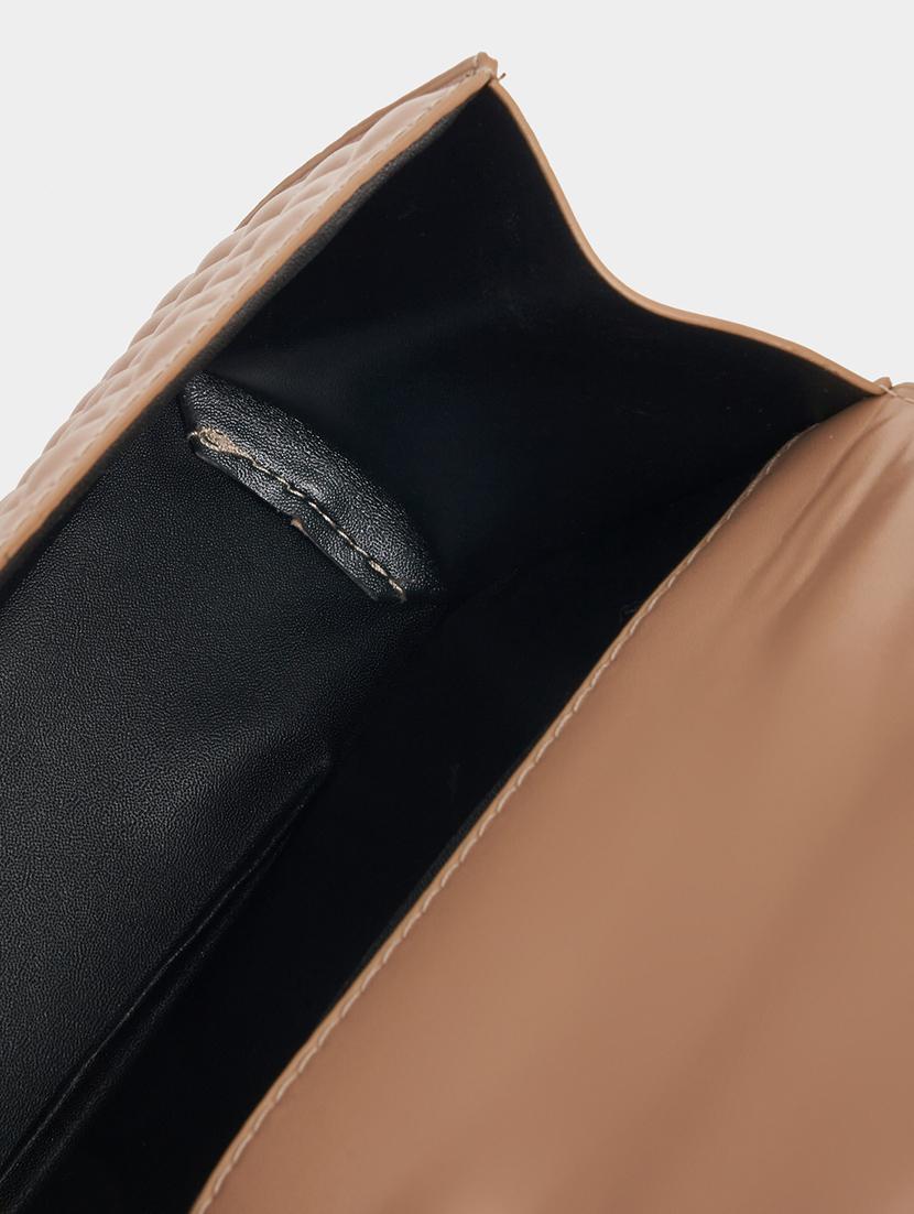 women beige solid sling bag - 21506016 - Standard Image - 2