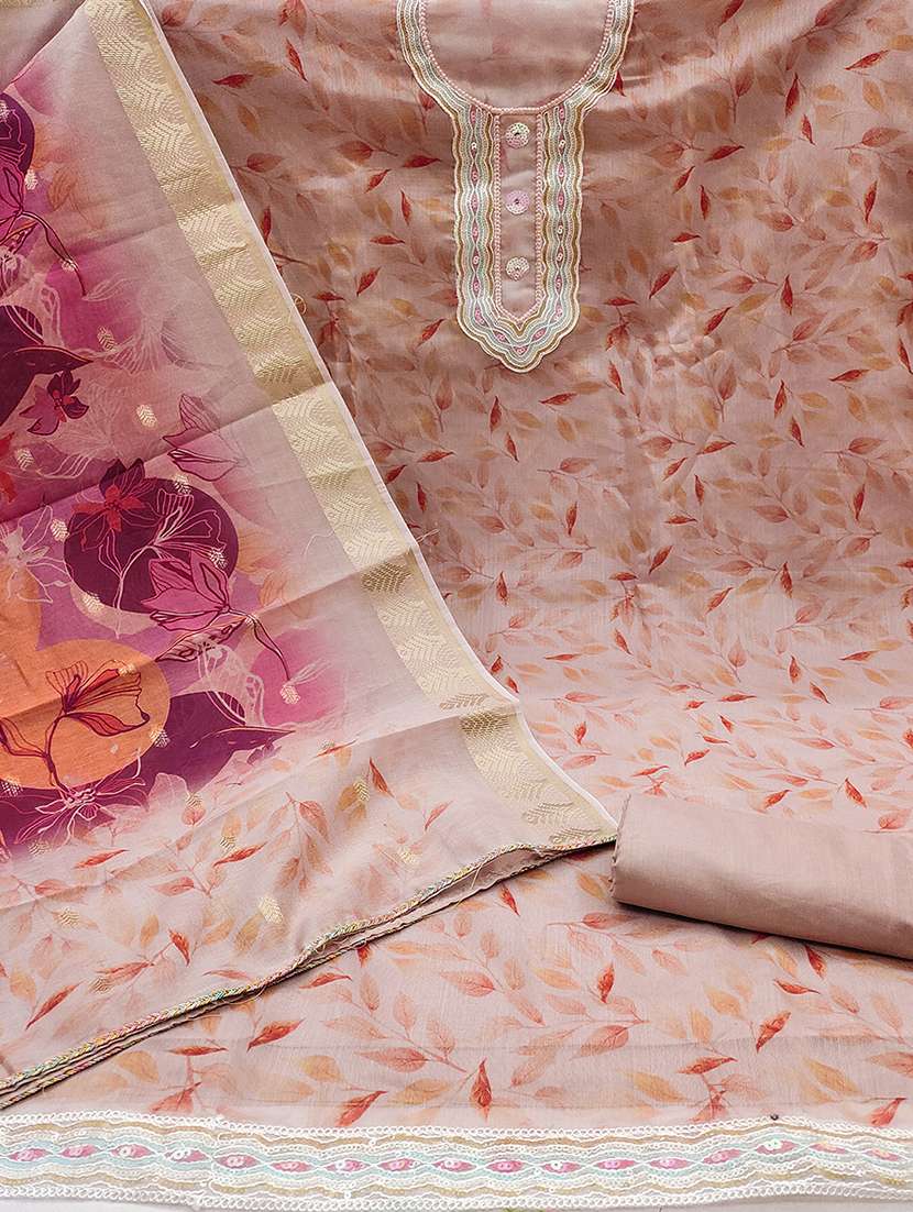 women embellished unstitched suit - 21506089 -  Standard Image - 2