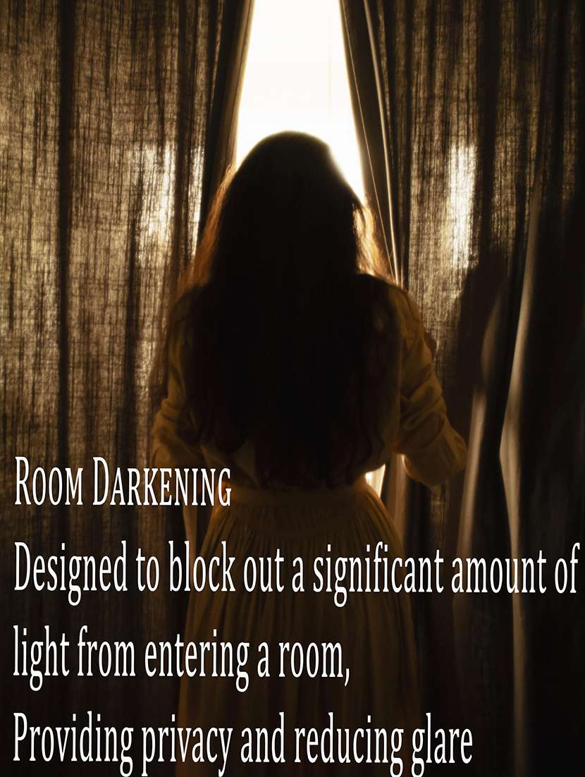 beige flower printed curtains - 21506146 -  Standard Image - 2