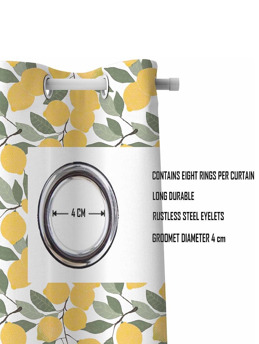 white printed curtains - 21506195 - Standard Image - 2