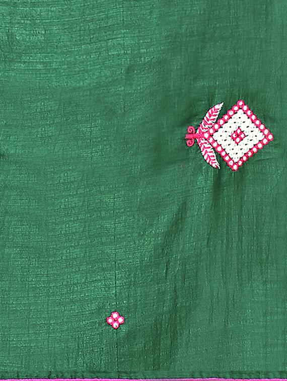 women embroidered saree with blouse - 21506751 - Standard Image - 2