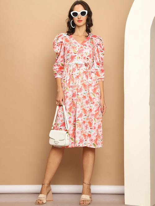 women multi coloured printed a-line dress - 21506871 -  Standard Image - 0