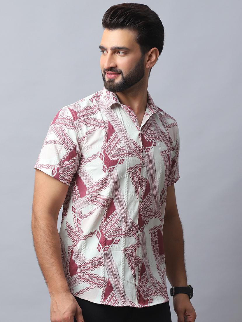 men white cotton casual shirt - 21506888 - Standard Image - 2