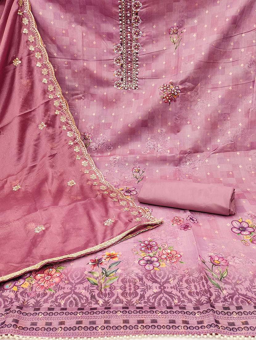 women embellished unstitched suit - 21506901 -  Standard Image - 2