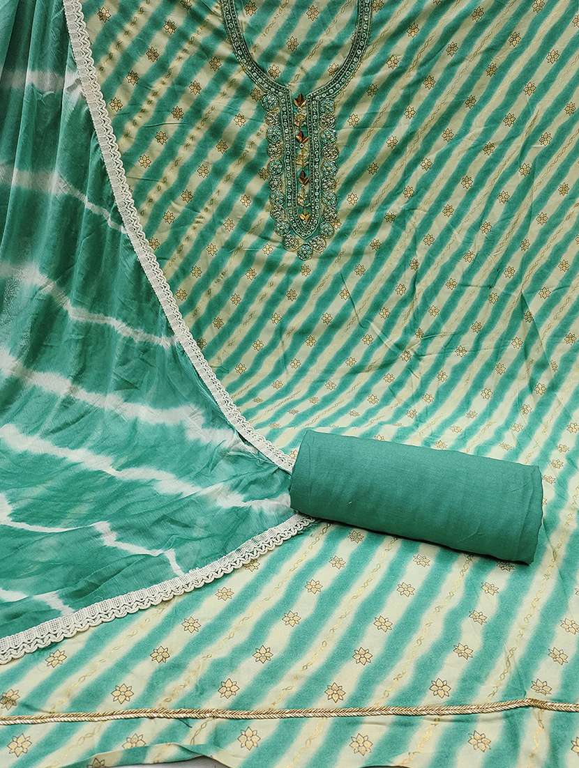 women embellished unstitched suit - 21507270 -  Standard Image - 2