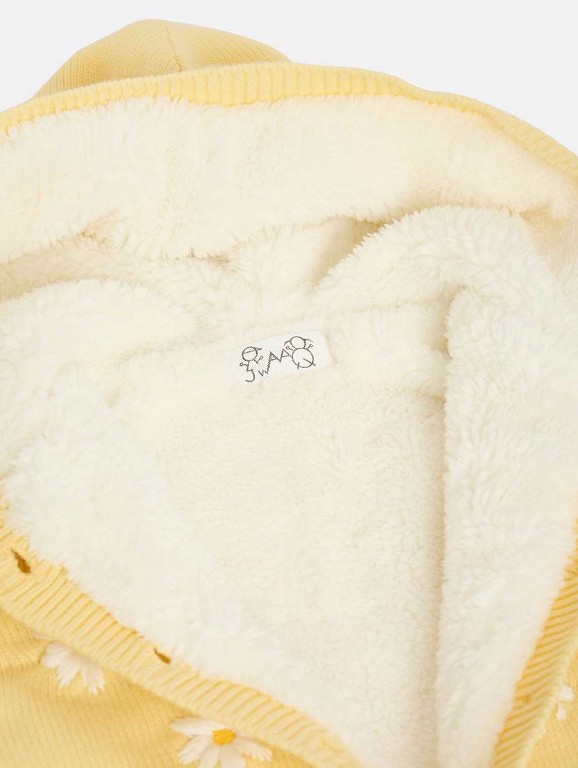 girls yellow printed sweater - 21507415 - Standard Image - 2