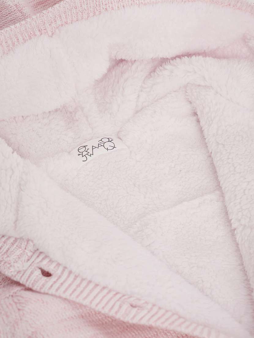 girls off white cotton sweater - 21507434 - Standard Image - 2