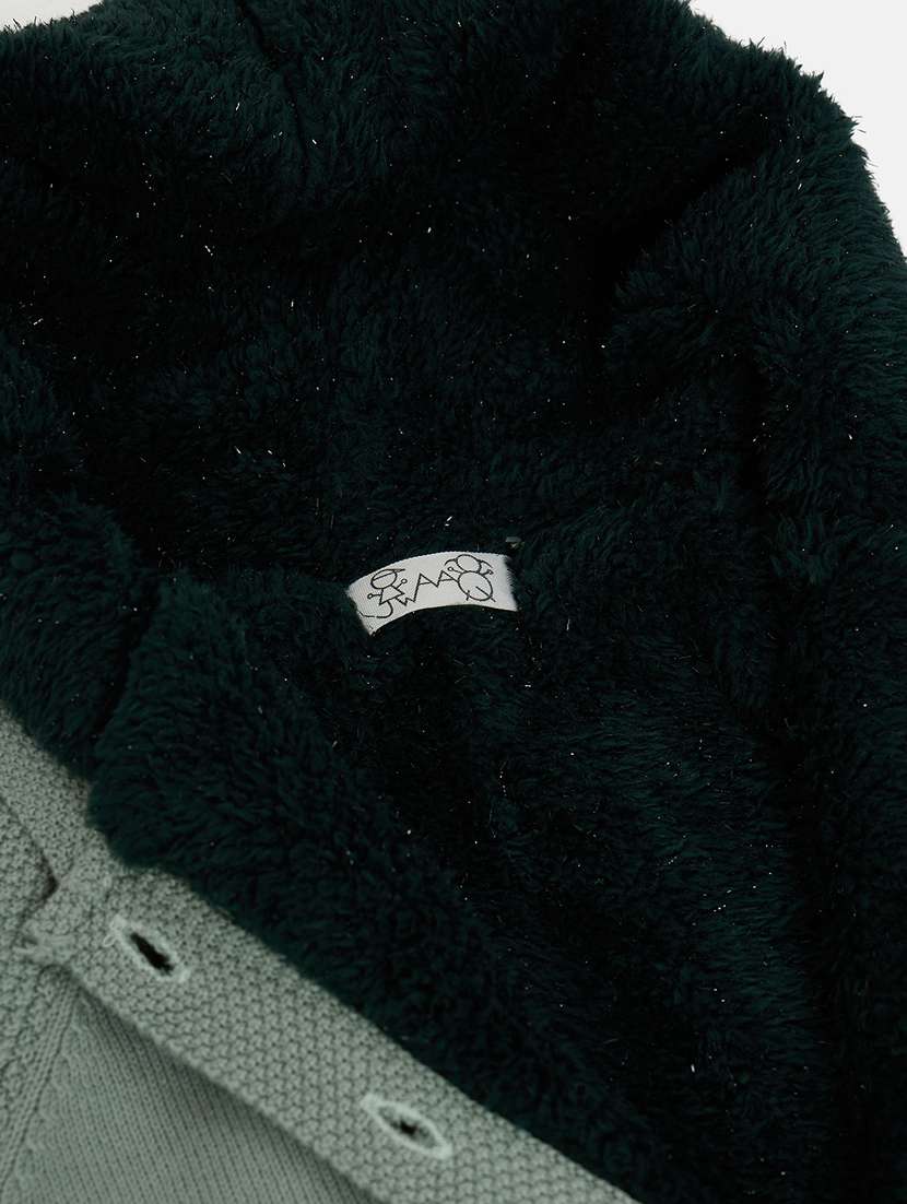 boys hooded self-designed sweater - 21507442 - Standard Image - 2