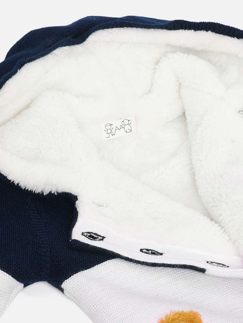 boys hooded self-designed sweater - 21507480 - Standard Image - 2
