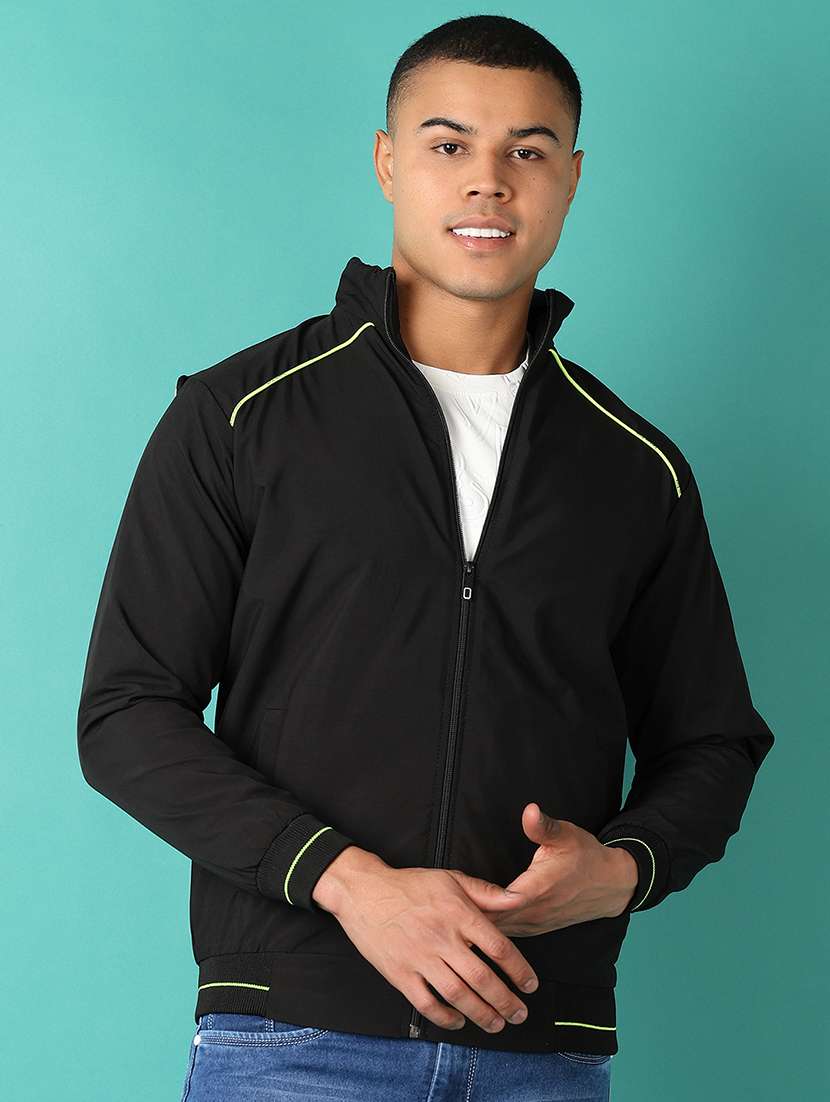 men long sleeves bomber jacket