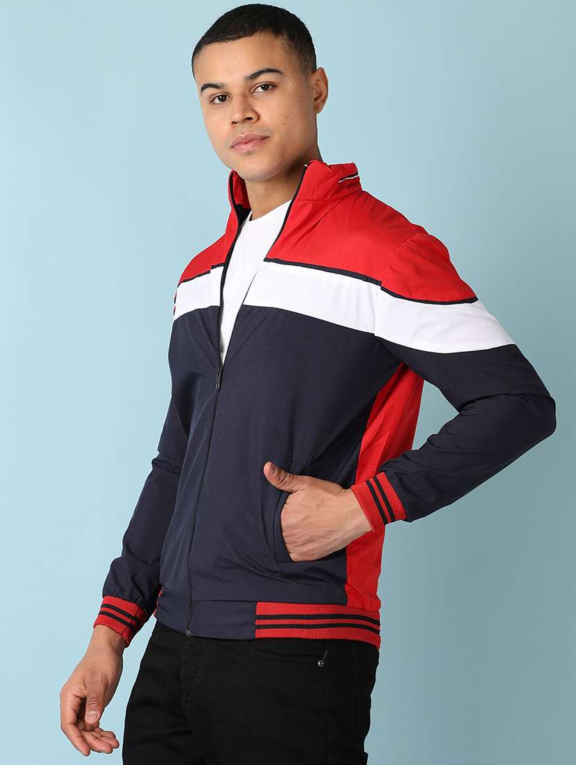 men color block bomber jacket - 21507697 -  Standard Image - 2