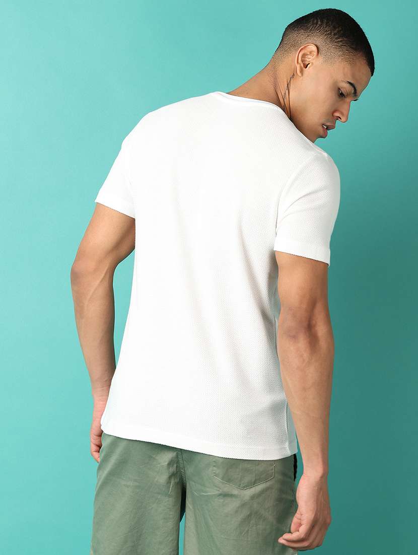 men round neck solid t-shirt - 21507706 -  Standard Image - 2