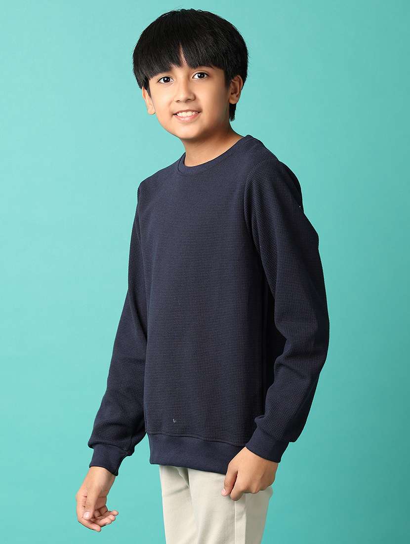 boys long sleeves plain sweatshirt - 21508396 -  Standard Image - 2