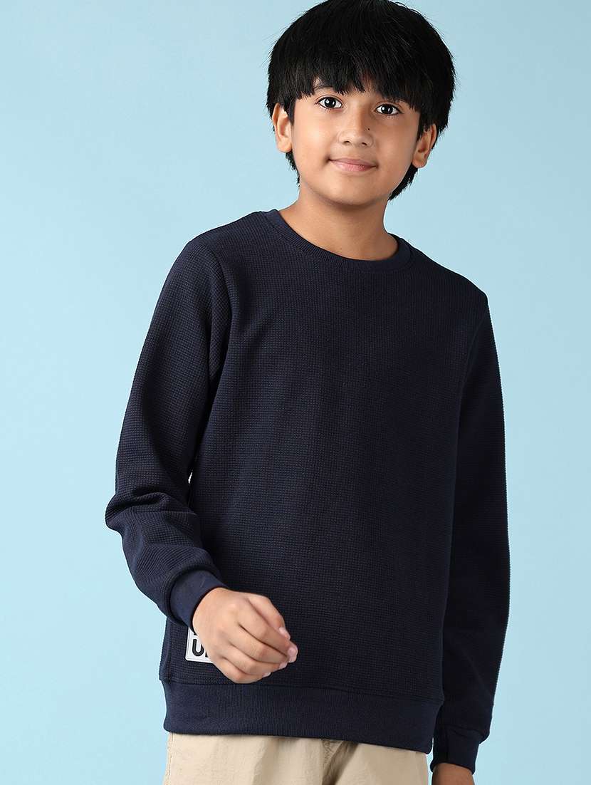 girls solid cotton long sleeve tee - 21508398 -  Standard Image - 2