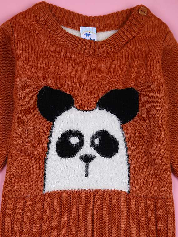 boys rust graphic long sleeve romper - 21508432 -  Standard Image - 2