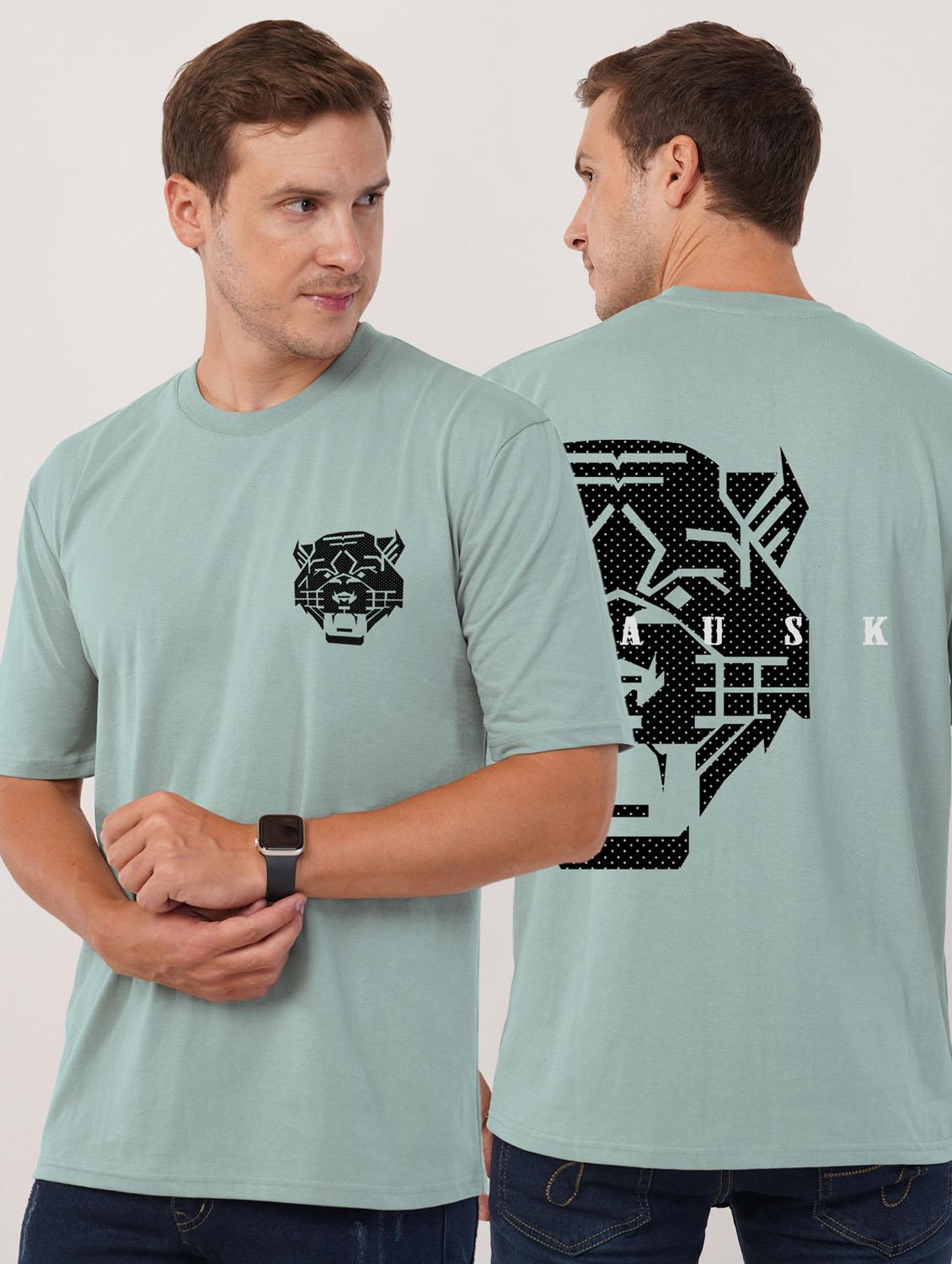 men pack of 2 front & back printed t-shirt - 21508753 - Standard Image - 2