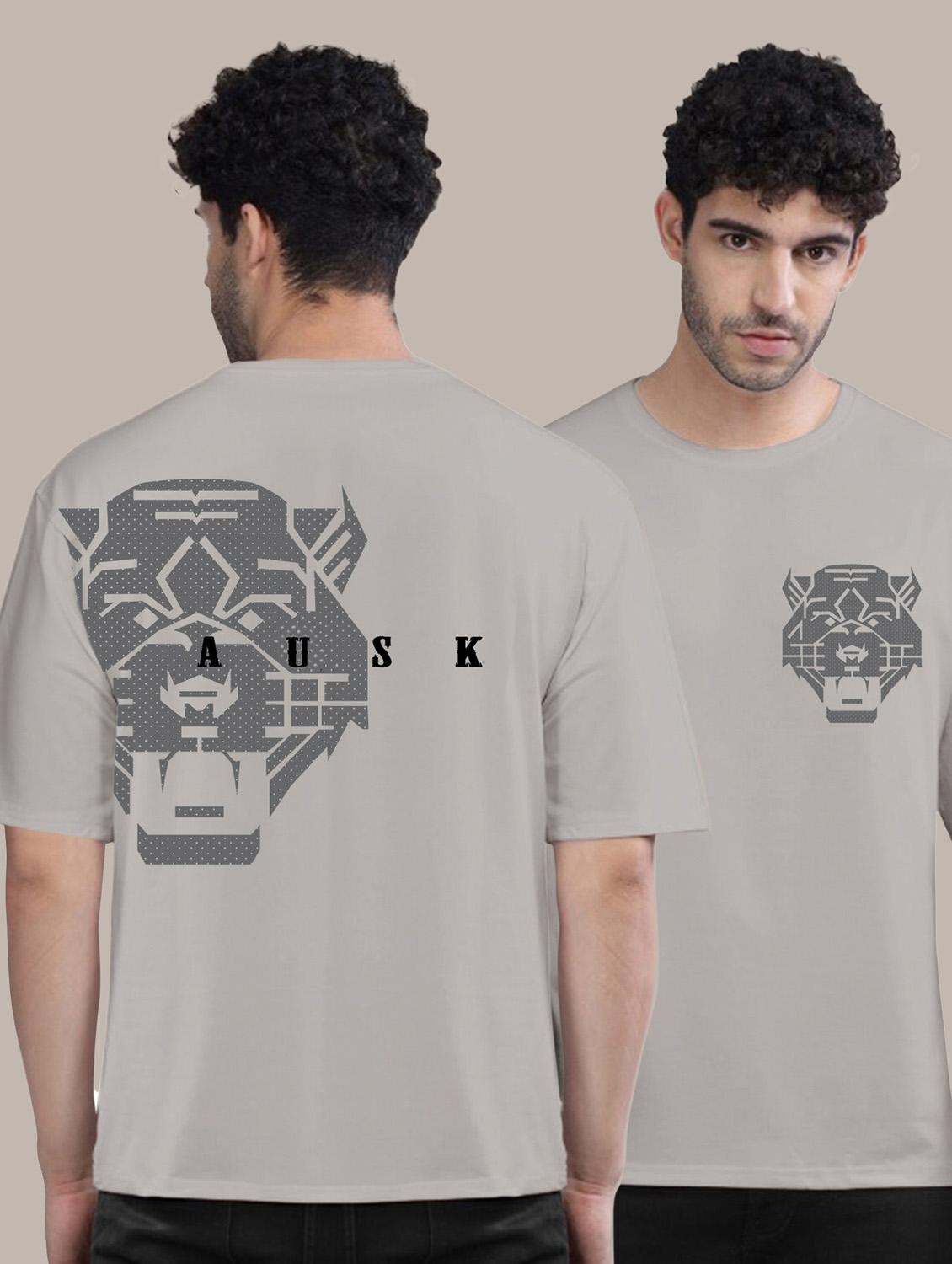 men pack of 2 front & back printed t-shirt - 21508768 - Standard Image - 2