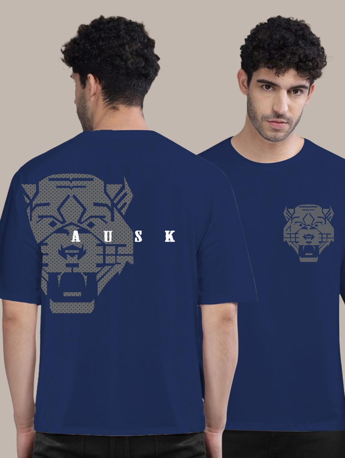 men pack of 2 front & back printed t-shirt - 21508773 - Standard Image - 2