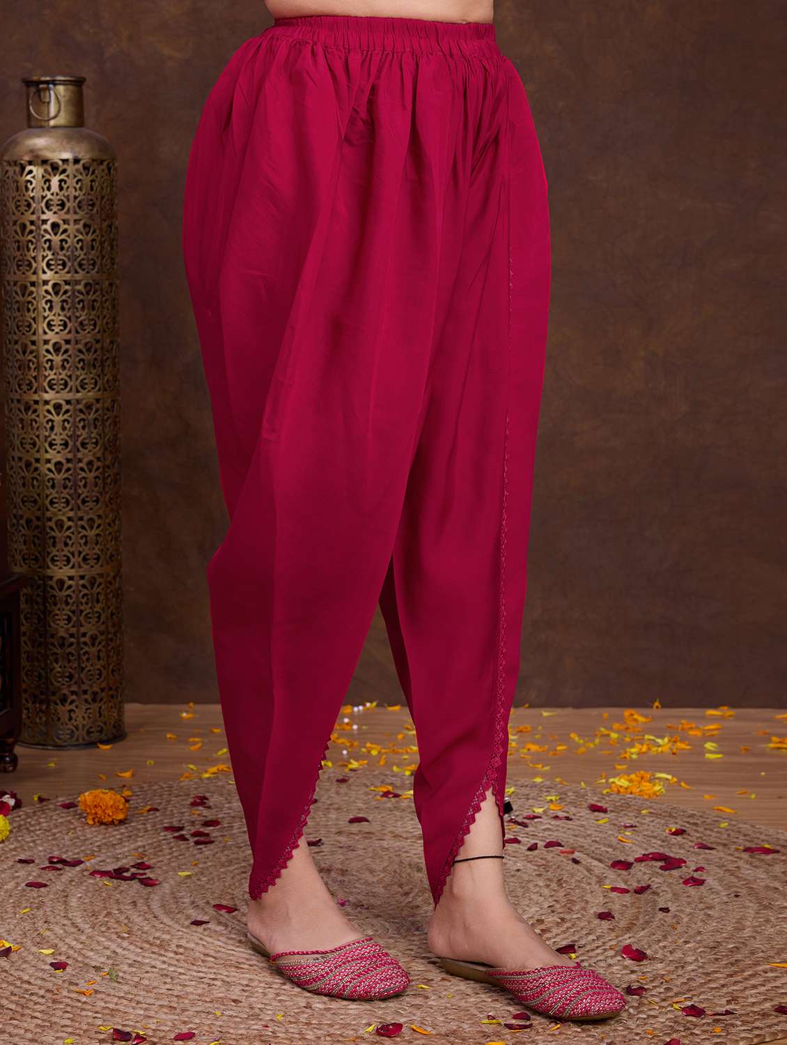 women embroidered dhoti kurta set with dupatta - 21508885 -  Standard Image - 2