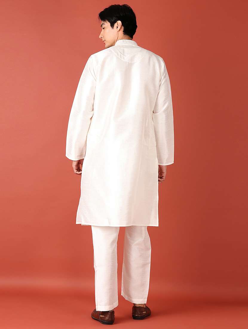 men sequin work kurta pyjama ethnic wear set - 21508978 -  Standard Image - 2