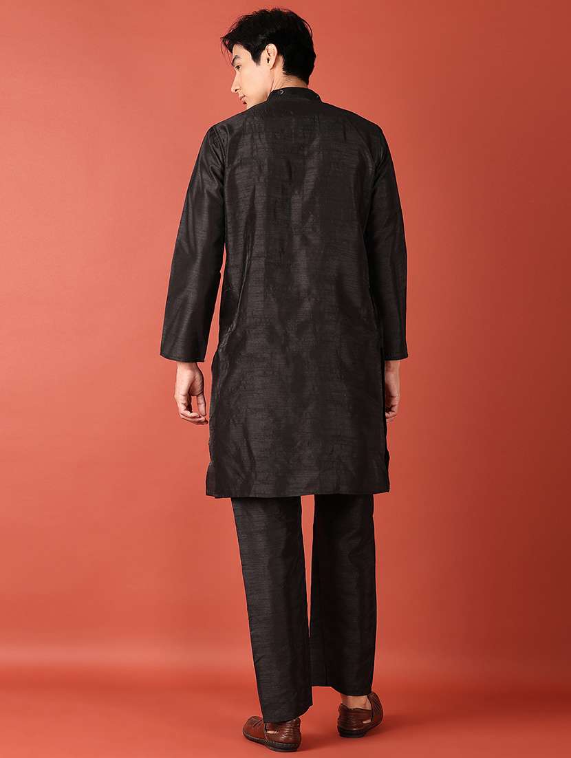 men sequin work kurta pyjama ethnic wear set - 21508981 -  Standard Image - 2