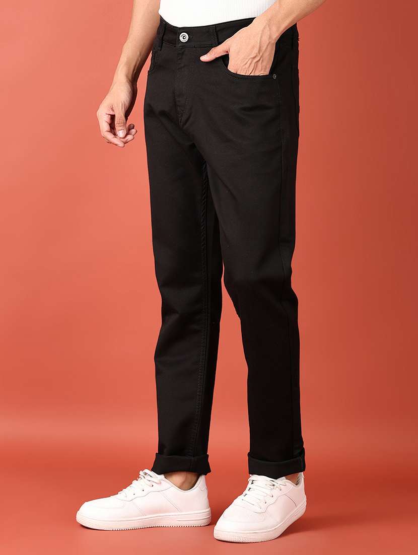 men mid rise plain jeans - 21509105 -  Standard Image - 2