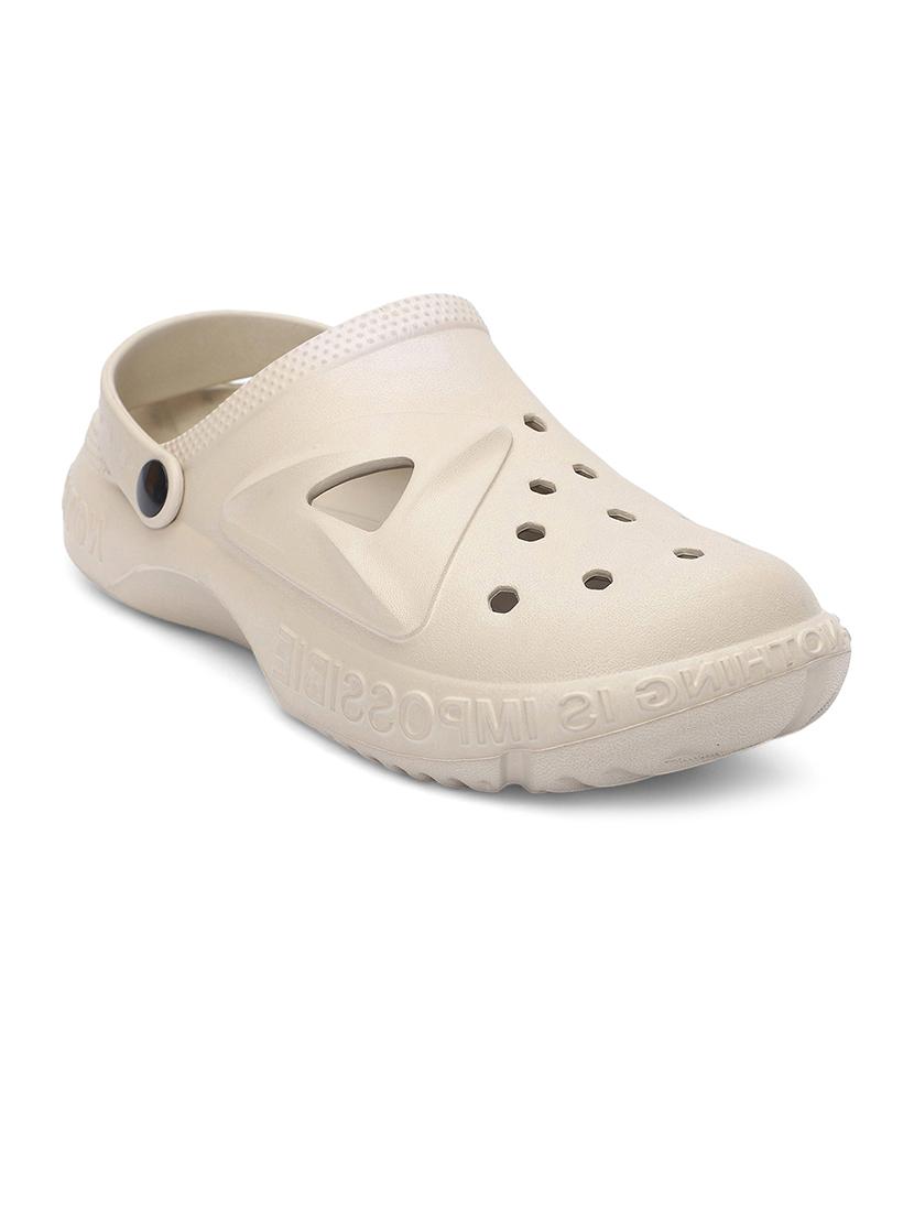 men beige slip on clog - 21509409 - Standard Image - 2